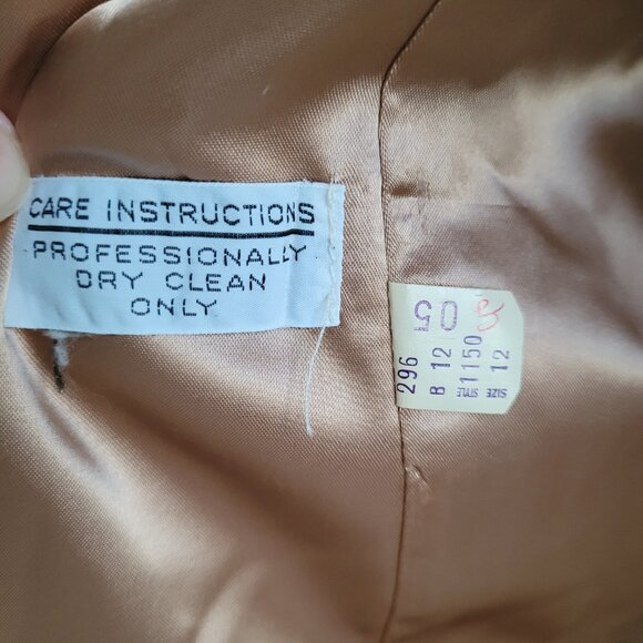 Vintage 70s/early 80s Union Made Faux suede Fall cool weather Jacket with zipper - Picture 8 of 12